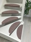 BURI Stufenmatte Treppenschutz Set 10-16 Stück Beige Bild 2