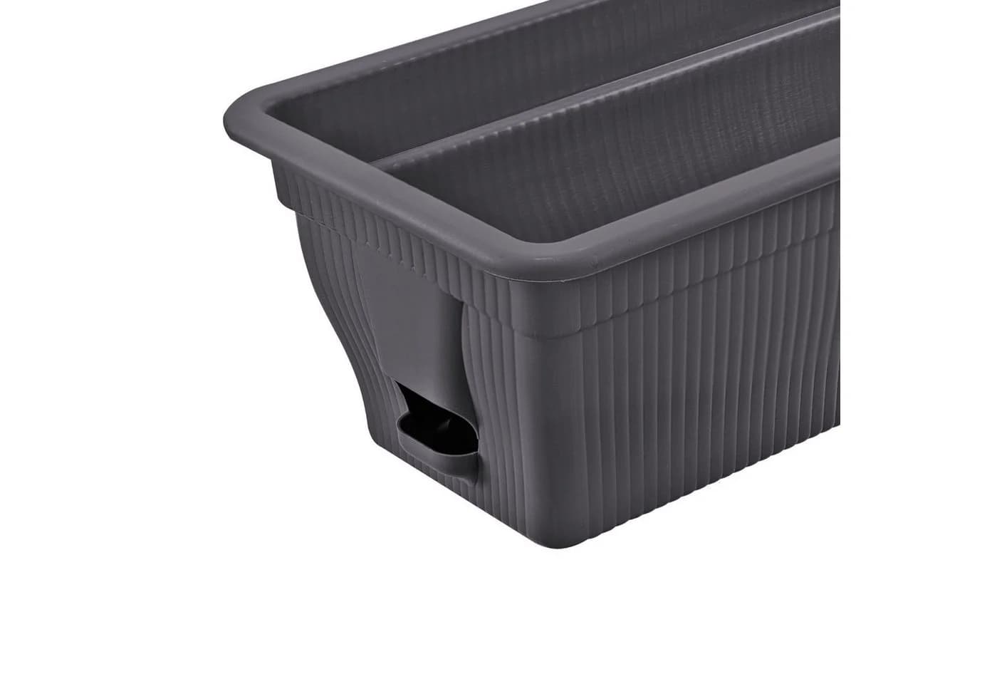 BURI Balkonkasten mit Wasserspeicher 12,18,25 Liter 4 Farben - Bild 3