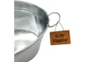 BURI Getränkekühler Zinkwanne 2er-Set Silber Bild 3