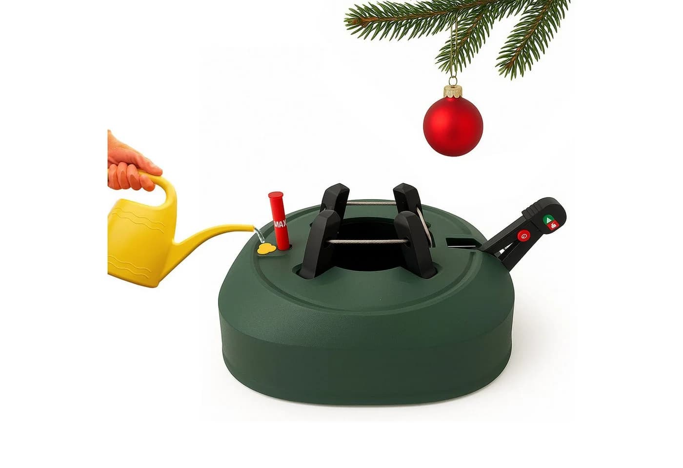 BURI Weihnachtsbaumständer mit Fußpedal & 3,2L Wassertank - Bild 2