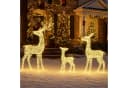 BURI LED-Rentier-Set 3er mit 700 LEDs Bild 1