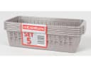 BURI Aufbewahrungsbox Körbchen 5er Set Rechteckig Bild 2