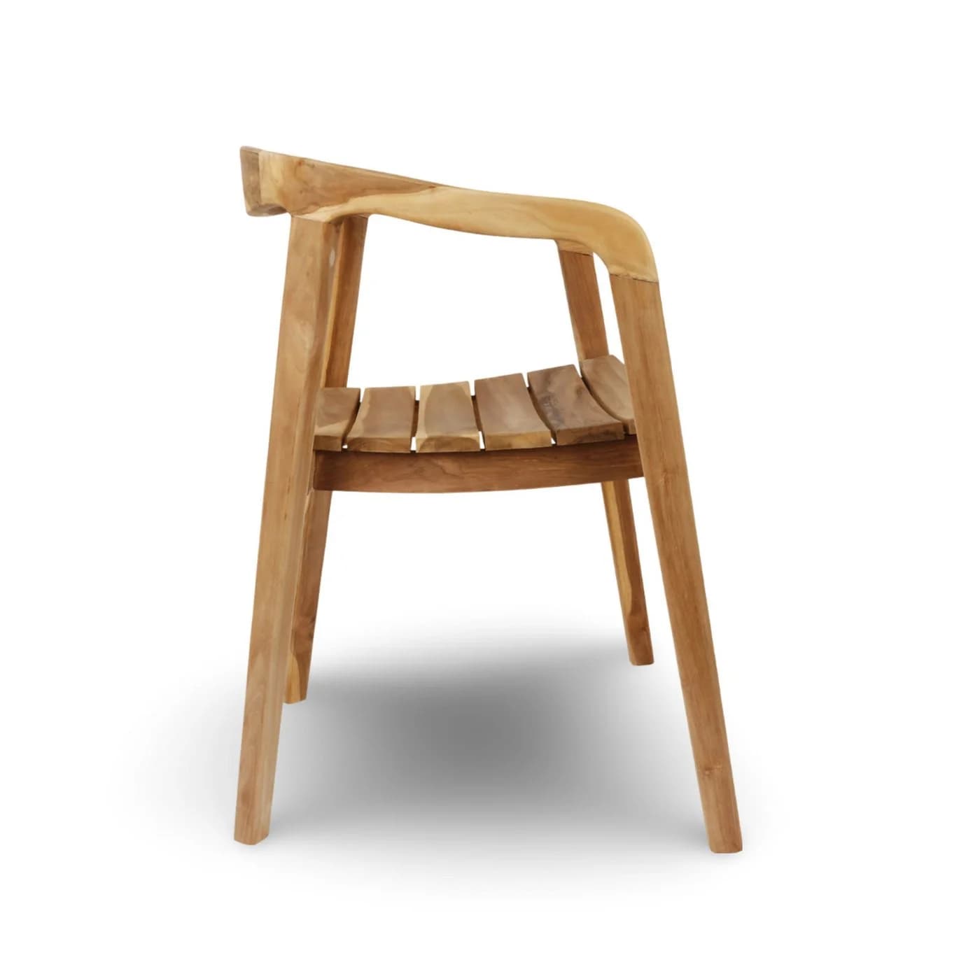 BURI Teaksessel Modernes Design aus Holz - Bild 3