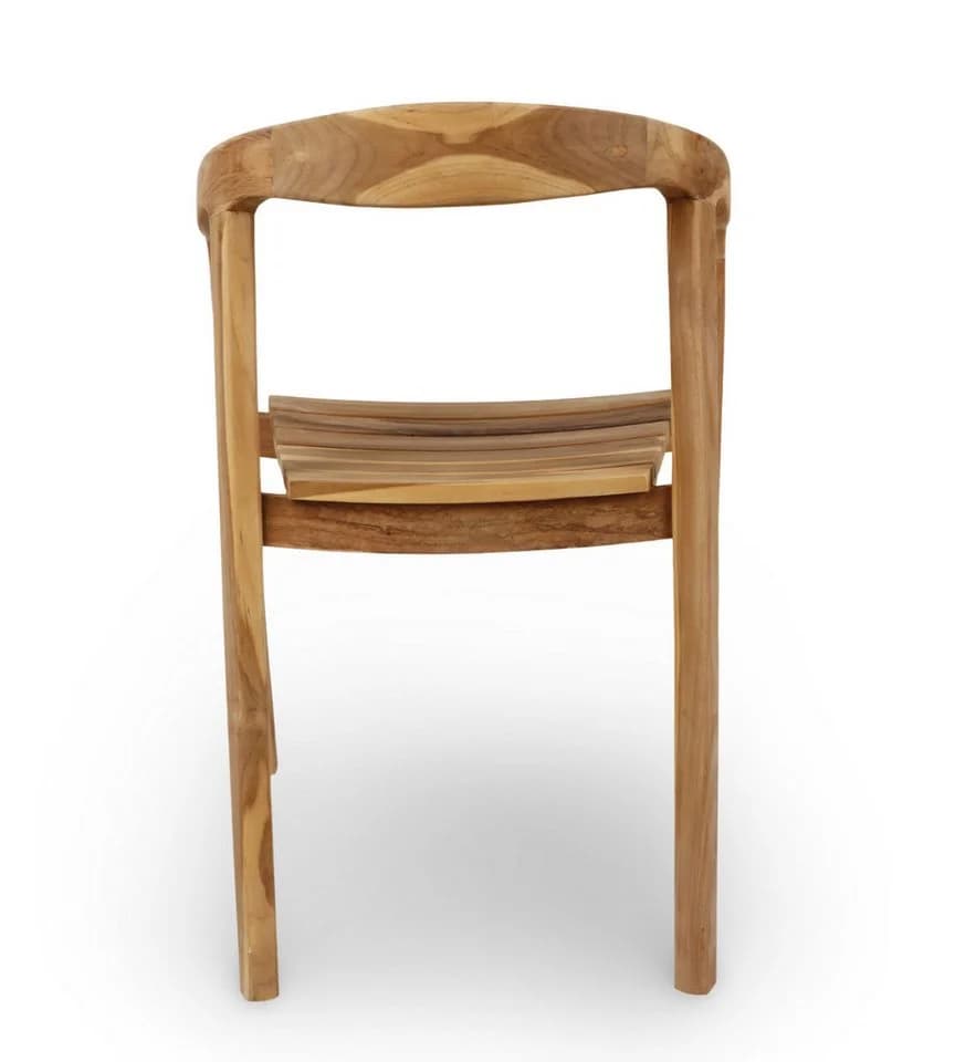 BURI Teaksessel Modernes Design aus Holz - Bild 4