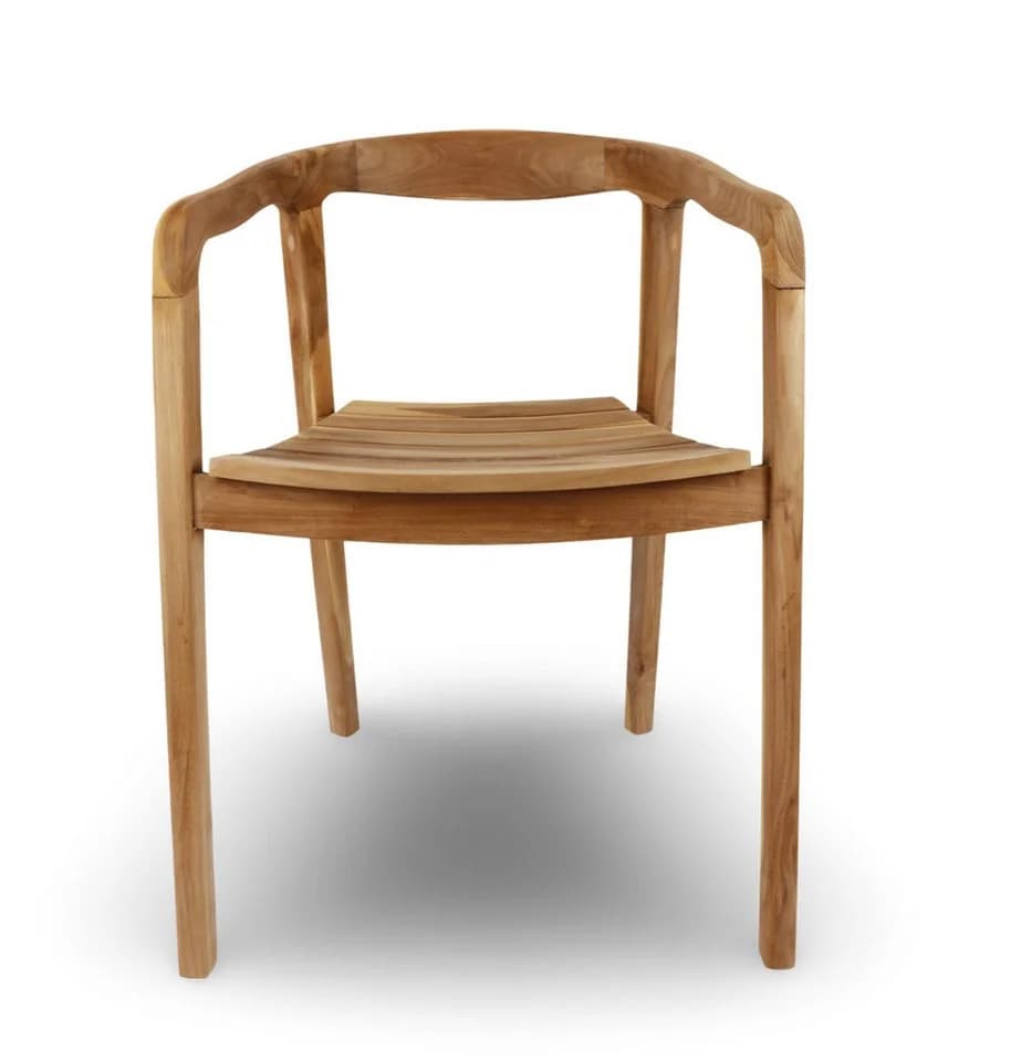 BURI Teaksessel Modernes Design aus Holz - Bild 5
