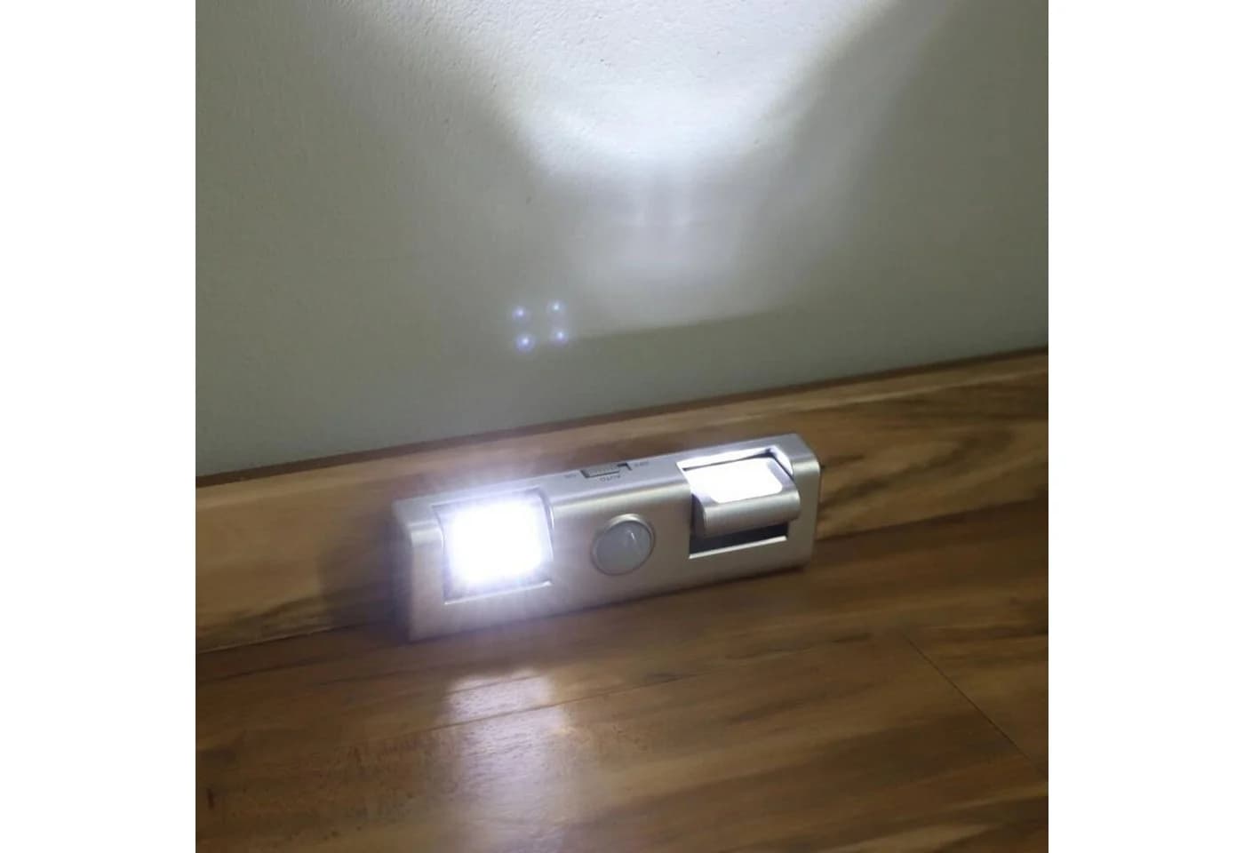 BURI LED Lichtleiste mit Bewegungsmelder Silber - Bild 2