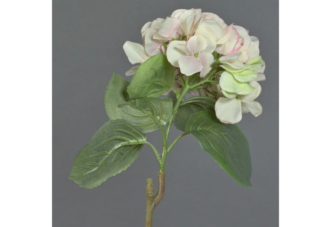 artplants Kunstblume Hortensie CHIDORI Creme 60 cm - Bild 4