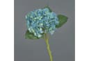 artplants Künstliche Hortensie Blau 50cm Kunstblume Bild 2