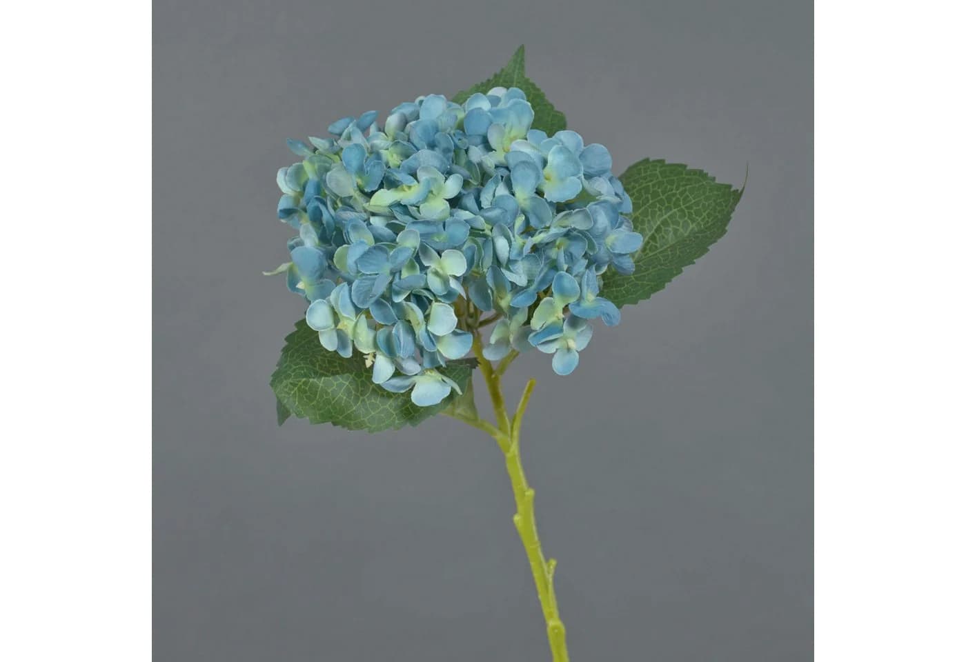 artplants Künstliche Hortensie Blau 50cm Kunstblume - Bild 2