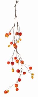 Kunstgirlande Physalis rot-orange 120cm von artplants Bild 2