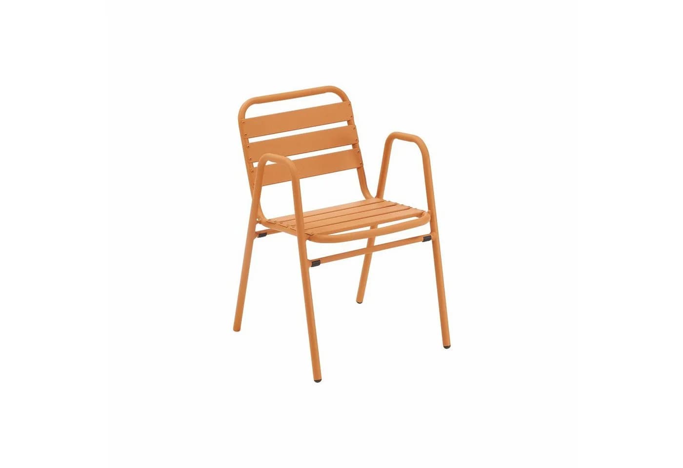 Liadomo Gartenstuhl Lesina Orange Aluminium Stapelbar
