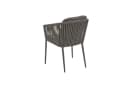 Liadomo Gartenstuhl Carano Aluminium Grau mit Kissen Bild 5