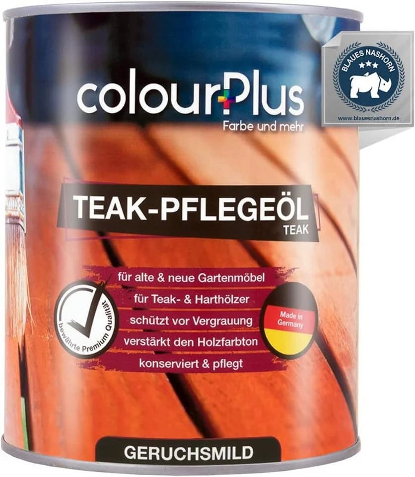 ColourPlus Teak-Pflegeöl Teakholzöl für Hart- & Tropenhölzer außen - Bild 2