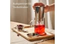 Cosumy Teeglas mit Sieb & Untersetzer Transparent Bild 1