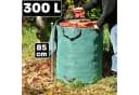 Praknu Gartenabfallsack 300L 3er Set mit Deckel Grün PP Bild 4