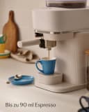 Cosumy Espressotassen Set 6-tlg. mit Untertassen Keramik 70ml Bunt Bild 3