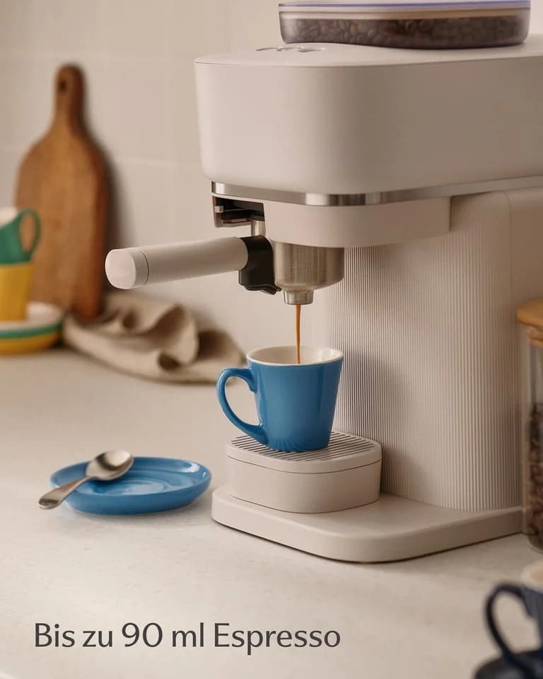 Cosumy Espressotassen Set 6-tlg. mit Untertassen Keramik 70ml Bunt - Bild 3
