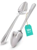 Praknu Espressolöffel 12er Set Edelstahl Silber Bild 2
