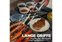 Praknu Grillbesteck-Set 9-tlg. Edelstahl mit Tragetasche Bild 1