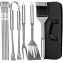 Praknu Grillbesteck-Set 9-tlg. Edelstahl mit Tragetasche Bild 2