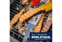Praknu Grillbesteck-Set 9-tlg. Edelstahl mit Tragetasche Bild 3