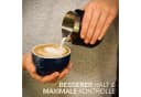 Cosumy Milchkännchen Barista Edelstahl 350ml mit Lederhülle Bild 1