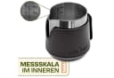 Cosumy Milchkännchen Barista Edelstahl 350ml mit Lederhülle Bild 5