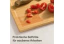 Praknu XXL Schneidebrett Bambus mit Saftrille Bild 3