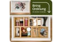 Praknu Schubladen Organizer 8er Set FSC Bambus Braun Bild 1