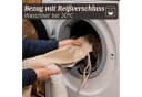 Praknu Zugluftstopper Beige 120cm Waschbar Energiesparend Bild 5