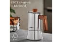 Cosumy Espressokocher Induktionsgeeignet FSC Eichenholz Silber Bild 3