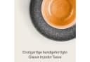 Cosumy Espressotassen Set 4-tlg. mit Untertassen 90ml Keramik Gelb Bild 3