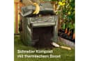 Praknu Thermokomposter 85L Grün - Platzsparender Schnellkomposter Bild 1
