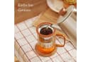 Cosumy Teeglas mit Deckel und Sieb 450ml Orange Bild 3