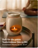 Praknu Duftlampe Keramik 100ml Teelicht Aromalampe für Öle & Duftwachs Bild 4