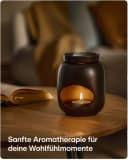 Praknu Duftlampe Keramik 100ml Teelicht Aromalampe für Öle & Duftwachs Bild 1