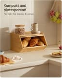 Praknu Brotkasten Holz mit Ablagefläche Bild 4