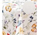 Laro Tischdecke Wachstuch Blumen Schmetterling Bunt Bild 5