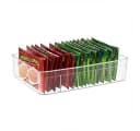 ogoPLUS Aufbewahrungssystem 2 Stück 5 Fächer Kühlschrank Organizer Weiß Bild 3