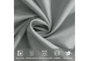 Fanci Home Duschvorhang Grau Polyester Anti-Schimmel Bild 1