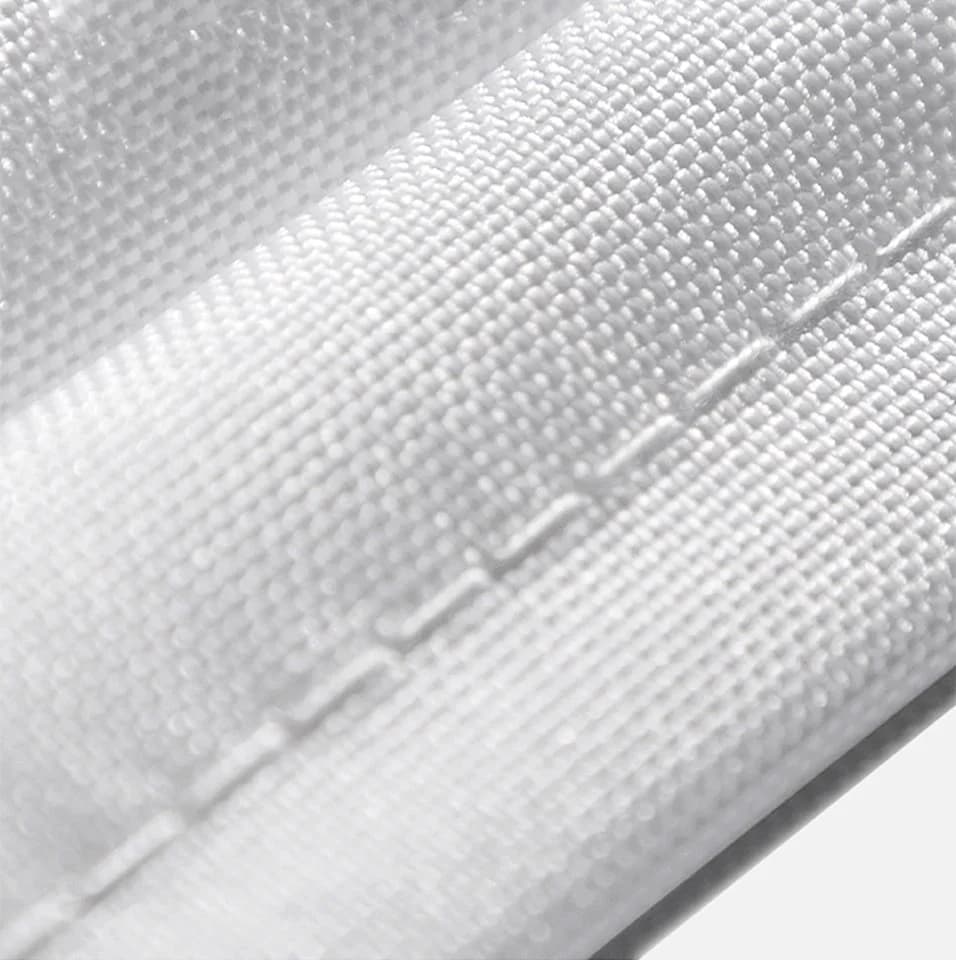 Fanci Home Duschvorhang Kariert Polyester Anti-Schimmel Weiß - Bild 5
