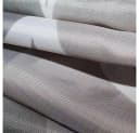 Fanci Home Duschvorhang Grau Polyester Anti-Schimmel mit 10 Ringen Bild 5