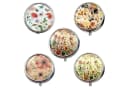 The Beauty House Pillendose mit Spiegel - Blumen Motiv Medikamentenbox Bild 2