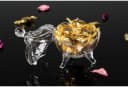 Hayal Zuckerdose Glas 120 ml Transparent mit Deckel Bild 2