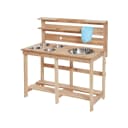 Happy People Outdoor-Spielküche Matschküche aus Holz 80x40x94cm Bild 1