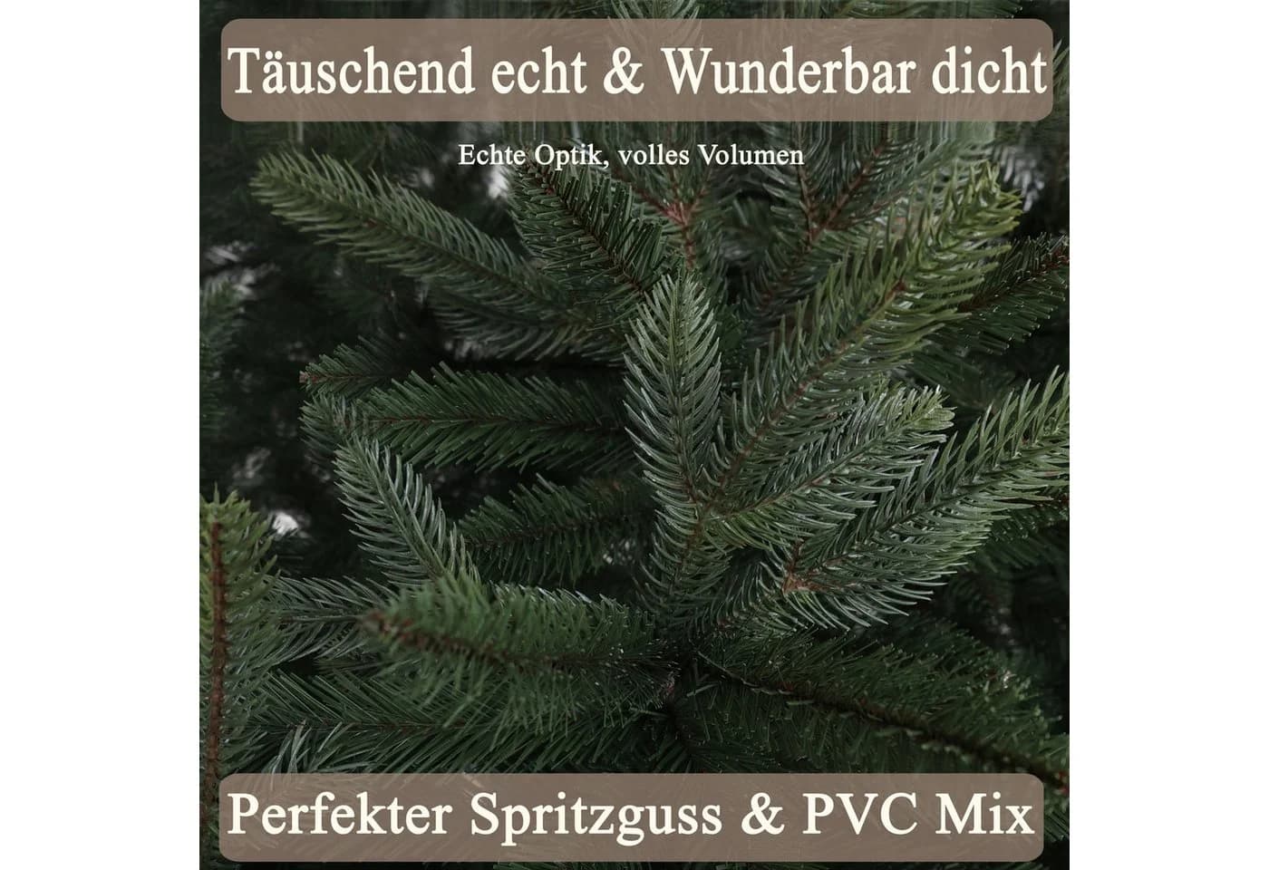 Cox Swain Künstlicher Weihnachtsbaum Grün Realistische Optik - Bild 3