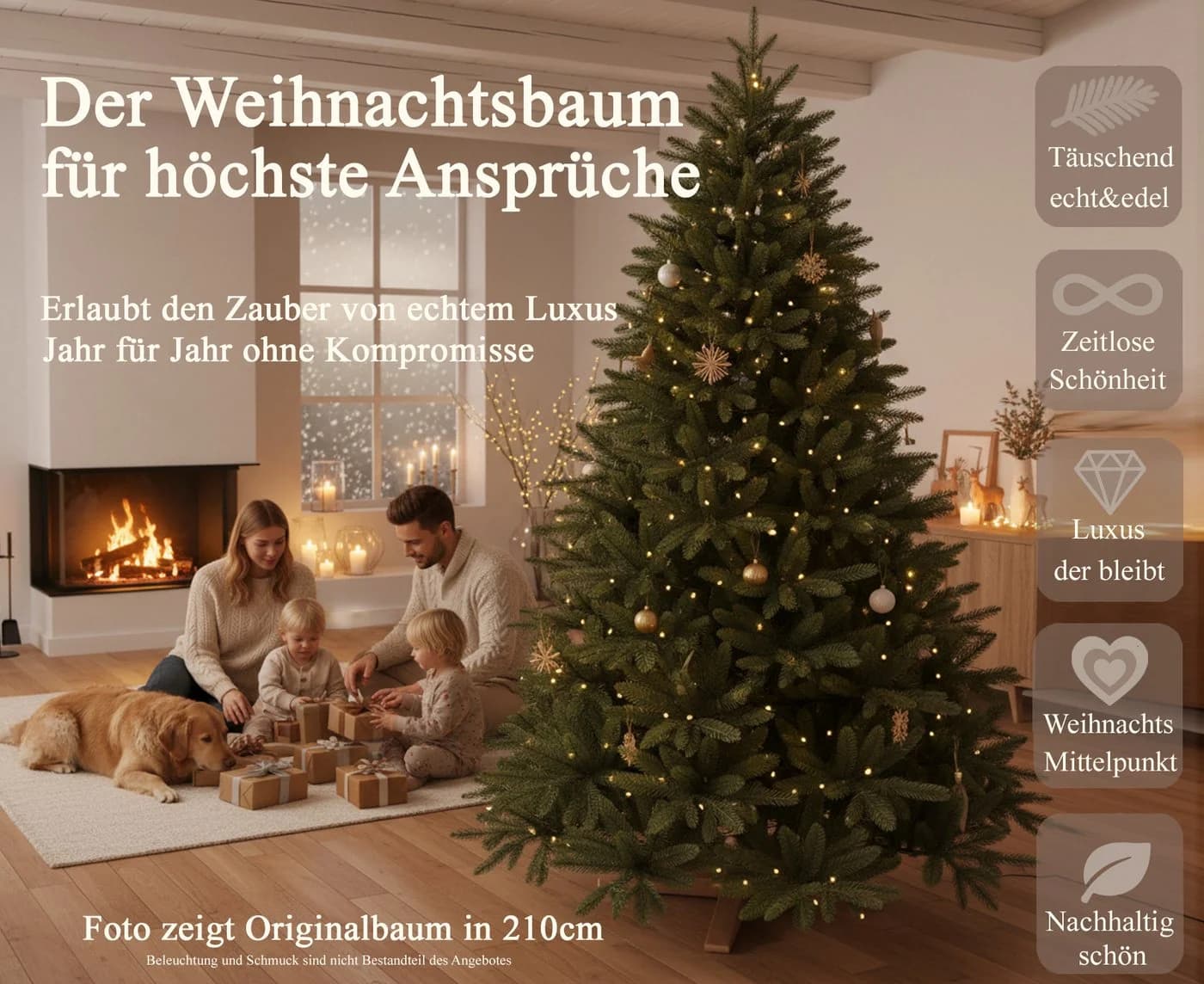 Cox Swain Künstlicher Weihnachtsbaum Realistische Optik