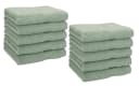 Betz Seiftuch 10 Stück Premium 30x30 cm Grün 100% Baumwolle Bild 2