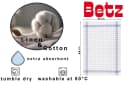 Betz Geschirrtuch 3er Set Halbleinen Blau Rot Grau Bild 3