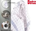 Betz Geschirrtuch 3er Set Halbleinen Blau Rot Grau Bild 5